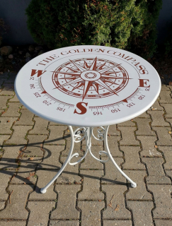 Záhradný stôl, stolík - Compass Table- 60 cm