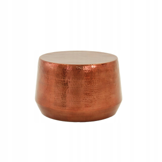 Záhradný stôl, stolík - Konferenčný stolík Womo-Design, Ø 60x37 cm, meď,