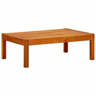 Záhradný stôl, stolík - Záhradný stôl, 85x57x29 cm, tuhé drevo Acacia