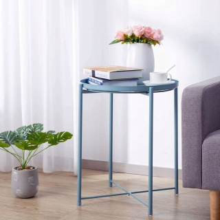 Záhradný stôl, stolík - Vidaxl Garden Table, 63x63x30 cm, masívne drevo T