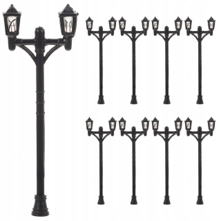 Dekorácia do záhrady - Street Lantern Model Mini Street Lantern 10 ks