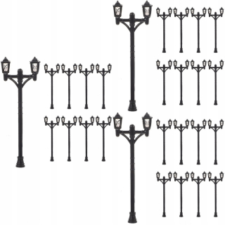 Dekorácia do záhrady - Model pouličného svetla Mini Street Light Shine 30 PCS