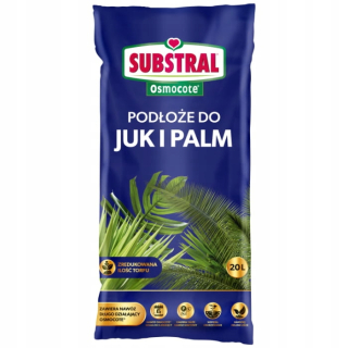 Záhradná pôda - Substrálna osmocote zemská zem pre Palm Juki 20L