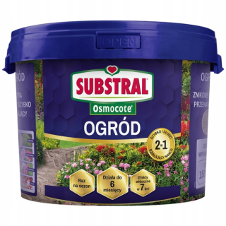 Záhradné hnojivo - Substrál viacspodlažné hnojivo OsmoCote 2in1 záhrada 4,5 kg