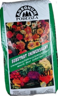 Záhradná pôda - Univerzálny substrát 80 L pH 5,5-6,5 pripravená pôda