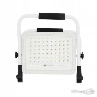 Solárna zapichovacia záhradná lampa - Pracovné svetlo 240led 8000 lm jas rôznych režimov osvetlenia USB 2Z