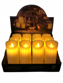 LED sviečka vložka 15 cm pohyblivý plameň