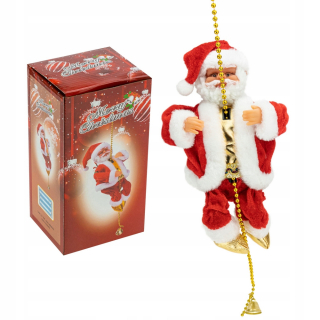 Santa Claus vstupuje do rebríkov 100 cm