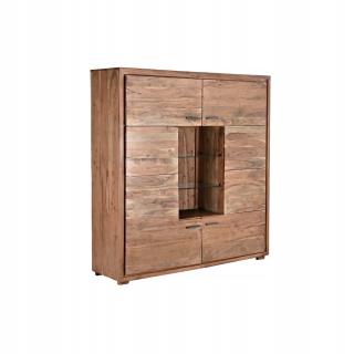 DKD DOMOV DECON DECOND SACKROBE BROWN Wood Acacia