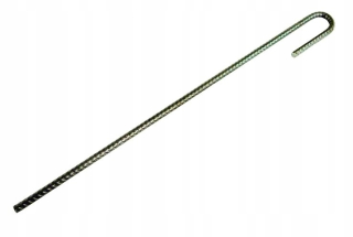 Kolík pre agrotextíliu - 50 cm kovový kolík na upevnenie Geocrat 10ks