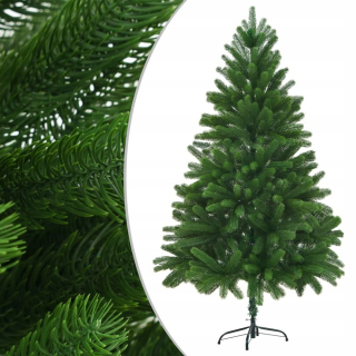 Umelý vianočný stromček s realistickými ihlami, 210 cm,