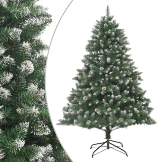 Umelý vianočný stromček s stojanom, 180 cm, PVC