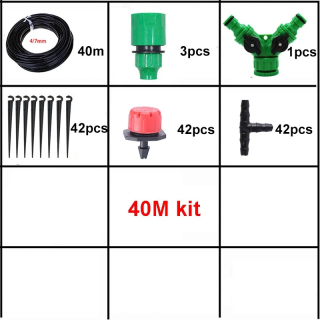 Zavlažovanie záhrady - Rýchla preprava 5 m-50 m DIY DROP Zavlákajúci systém
