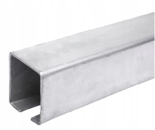 Kolieska na brány - Cesta 60x60 Galvanizovaná posuvná brána L = 3M