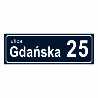 Počet nehnuteľností na ulici ulice 50x17 cm