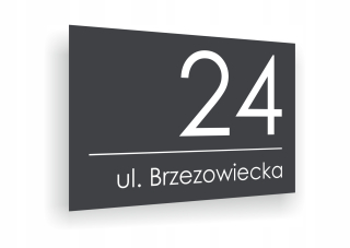 Číslo pre dom Drukarnia Drukarnia 20 x 30 cm