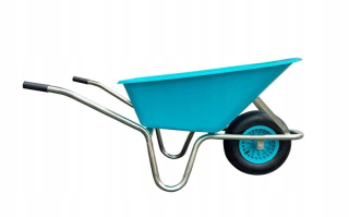 Záhradný vozík - PVC "Livex" Garden Wheelbarrow 100L tyrkysová