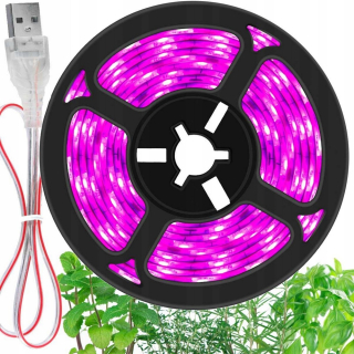 Lampa na pestovanie raslín - LED páska pre rastúci rast rastlín 3M IP65 180 LED