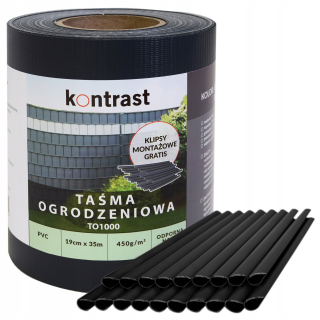 Pletivo, sieť - Plot páska 35x19 panel na čiernom plote