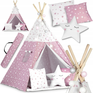 Stan, domček pre deti - Tipi stan pre deti vankúš Teeee Lamps