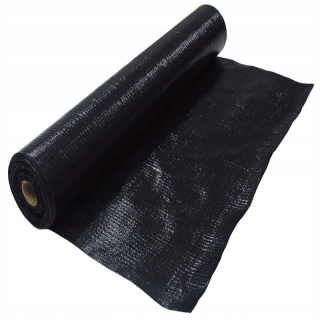 Kryt, folia na bazén - Čierna 70 g/m2 mulčovacia látka 100 cm roll 100 MB
