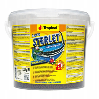 Krmivo pre ryby - TROPICKÉ KRMIVO PRE STERLET 5L/3,25KG PRE SURCH