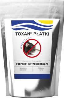Myšacie jedovaté potkany hlodavce toxan vločky 1 kg