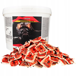 Repelent, plašič  pre zvieratá - Myš a potkany bromadiolón 5 kg