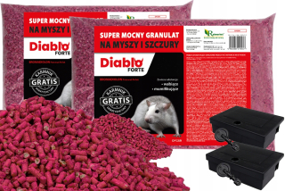 Jed pre potkany bromadiolón proti myšiam 10 kg