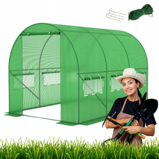 Fóliovník - FÓLIA ZÁHRADNÁ TUNELOVÁ FÓLIA SKLENÍK 300x200x200cm 3x2x2m 6m2 FÓLIA