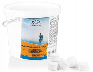 Bazénová chémia - Multifunkčné tablety na chlór 20G chemmoforma 5 kg