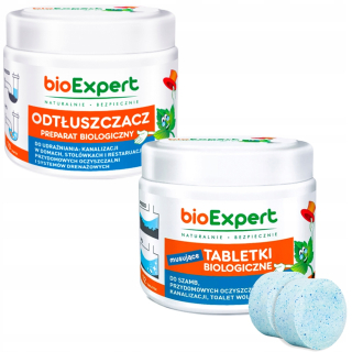 Prostriedok do žumpy, septiku - Biologické tablety BioExpert 12 Sz + Bio Starter