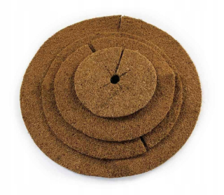 Priemer kokosovej rohože 60 cm 800 g/m2 (5ks)