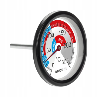 Teplomer na gril - Dymový teplomer a BBQ 0-250 ° C 102200 Browin