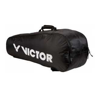 Badmington pre deti - Badminton Rocket Bag Victor Doublebag 1001 čierny