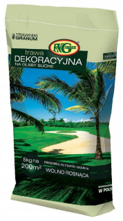 Dekoratívna tráva pre suchý 5 kg /granum /