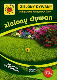 Univerzálna plynová tráva 5 kg zelený koberec