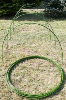 Fóliovník - Čelenka tyčinky tunela zo sklenených vlákien 50 m / fi 8 mm