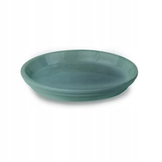 Podložka pod kvetináč - Tyrkysový keramický stojan 44 cm