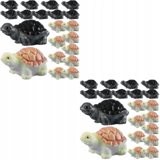 Dekorácia do záhrady - Korytnačka figurín malého korytnačky ornament model 40 ks
