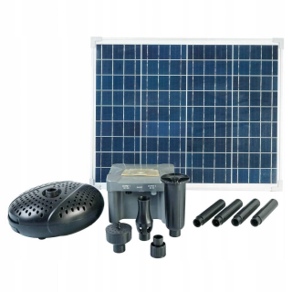 Ubbink Solarmax 2500, nastavený na panel