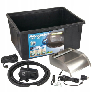 Ubbink Nevada Waterfall set s LED, 30 cm,