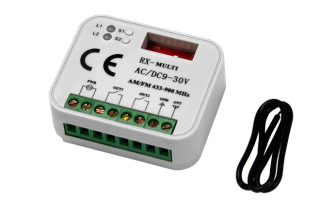Prijímač na bránu - Universal Fortec R2 Multi 300-868 MHz prijímač