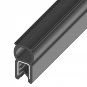 Tesnenie na okraji 10.4x10.4x9.3x4.5 EPDM