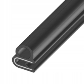 Black EPDM EPDM ECPEEGHTER 1,0-2,0 mm