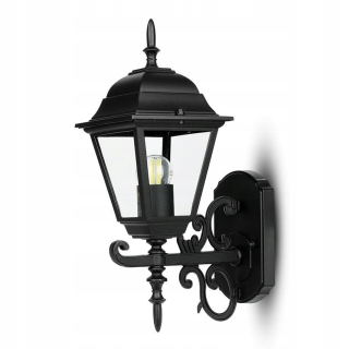 Záhradná žiarovka - V-TAC externá nástenná lampa fasáda lucerny IP44
