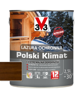Laky, farby na záhradný nábytok - V33 LAZURA INPREGNABLE OCHRANA NEBEZPEČNÉ 5L