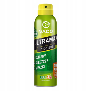 Repelent proti hmyzu - VACO ULTRAMAX MOSSOITO Spray, Ticks and MURY