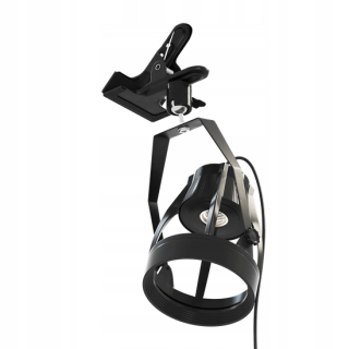 Záhradná žiarovka - Verticana Black Clip s spínačom s 2m káblovou zásuvkou E27 LED