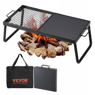 Gril na drevené uhlie - Vevor Coal Grill 570x285 mm skladací prenosný